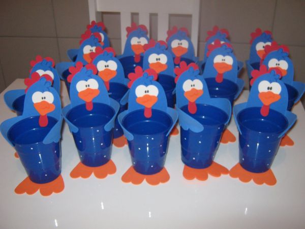 lembrancinha de aniversário infantil galinha pintadinha